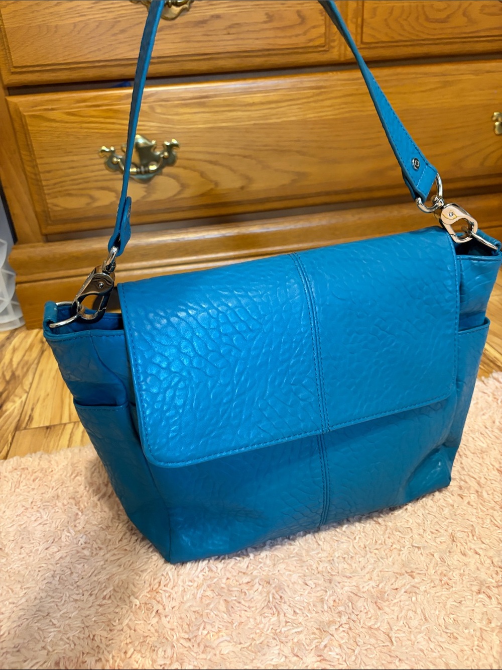 Teal Jewell by Thirty-one shoulder bag like new